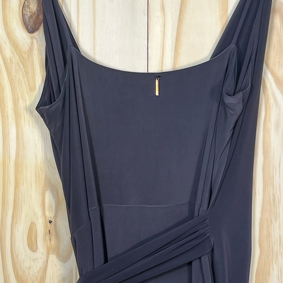 Misa Los Angeles Black Spaghetti-Strap Wrap Maxi Dress - Picture 6 of 6